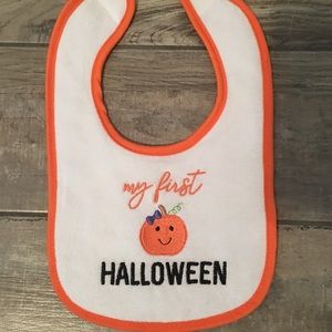 3 for $20 NWOT my first Halloween 🎃 bib